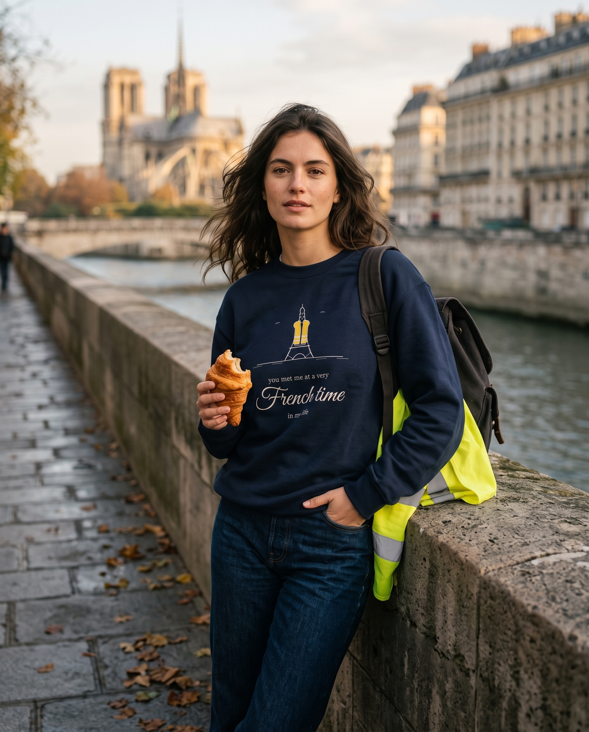 French Time Crewneck